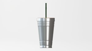mug stainless 3D model
