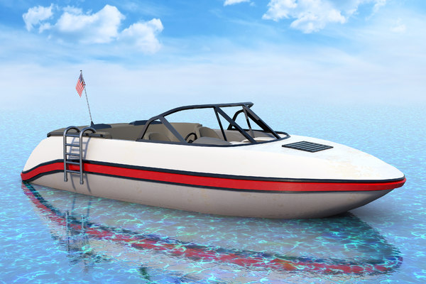 Boat motorboat 3D model - TurboSquid 1445121