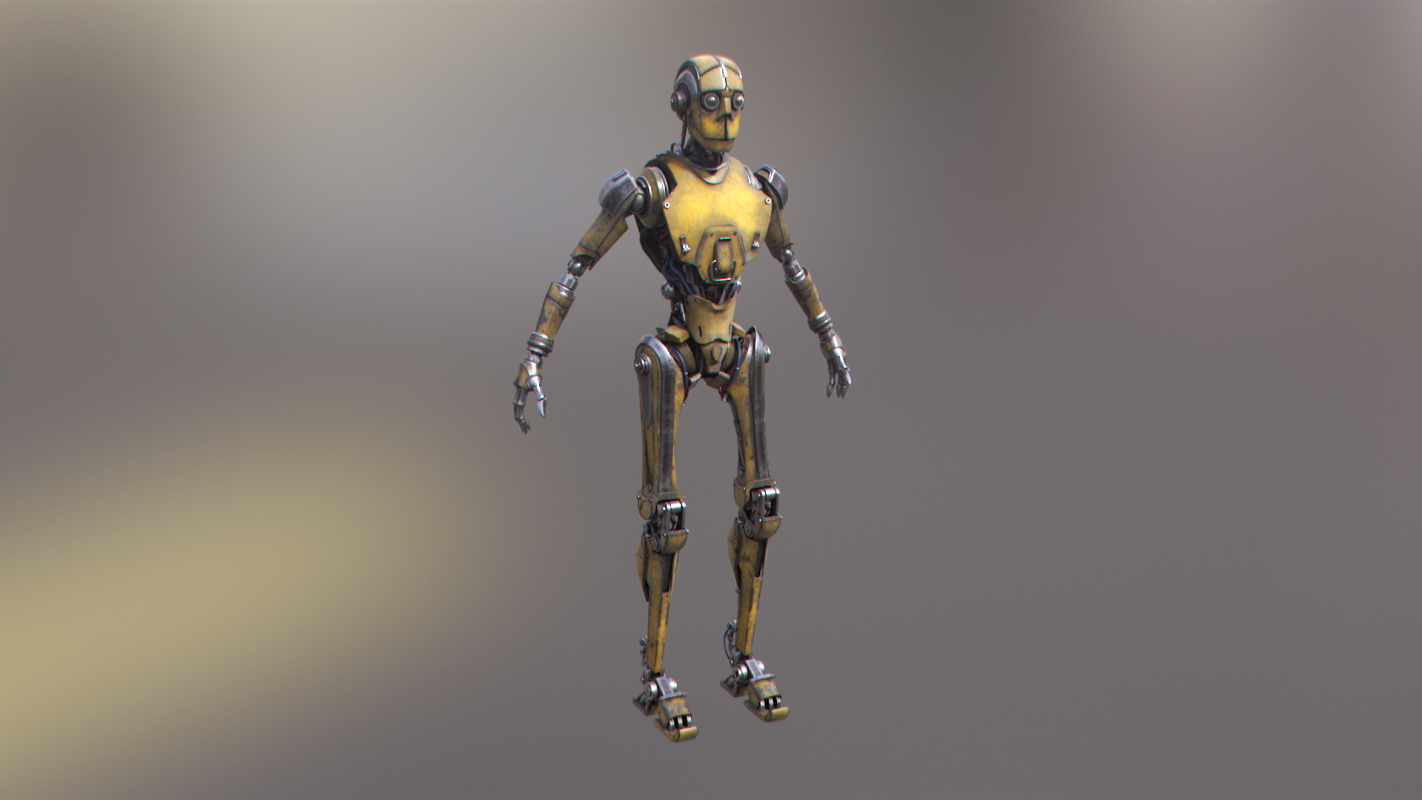 Robot model - TurboSquid 1433025