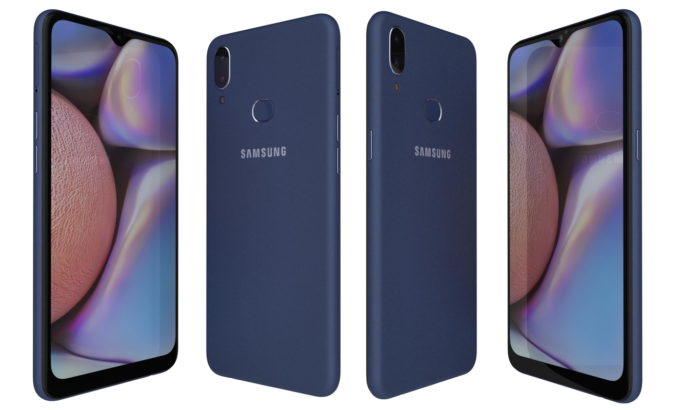 samsung a 10 s blue colour