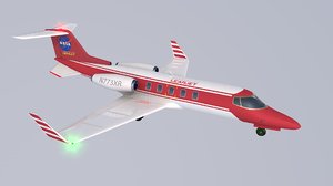 lear jet 3D model