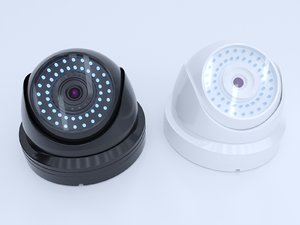 dome security camera 3D model