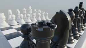 classic chess set model