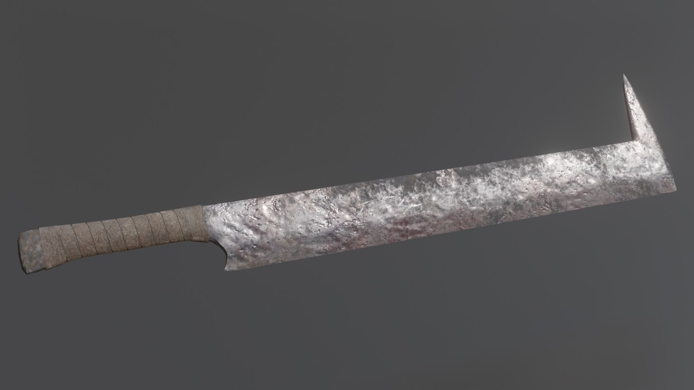 Orc sword 3D model - TurboSquid 1445456