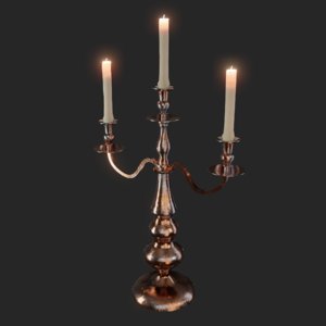 3D table chandelier
