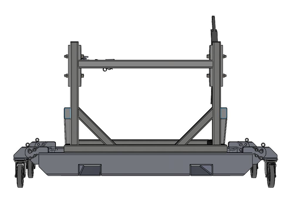 Jet engine stand 3D model - TurboSquid 1445649