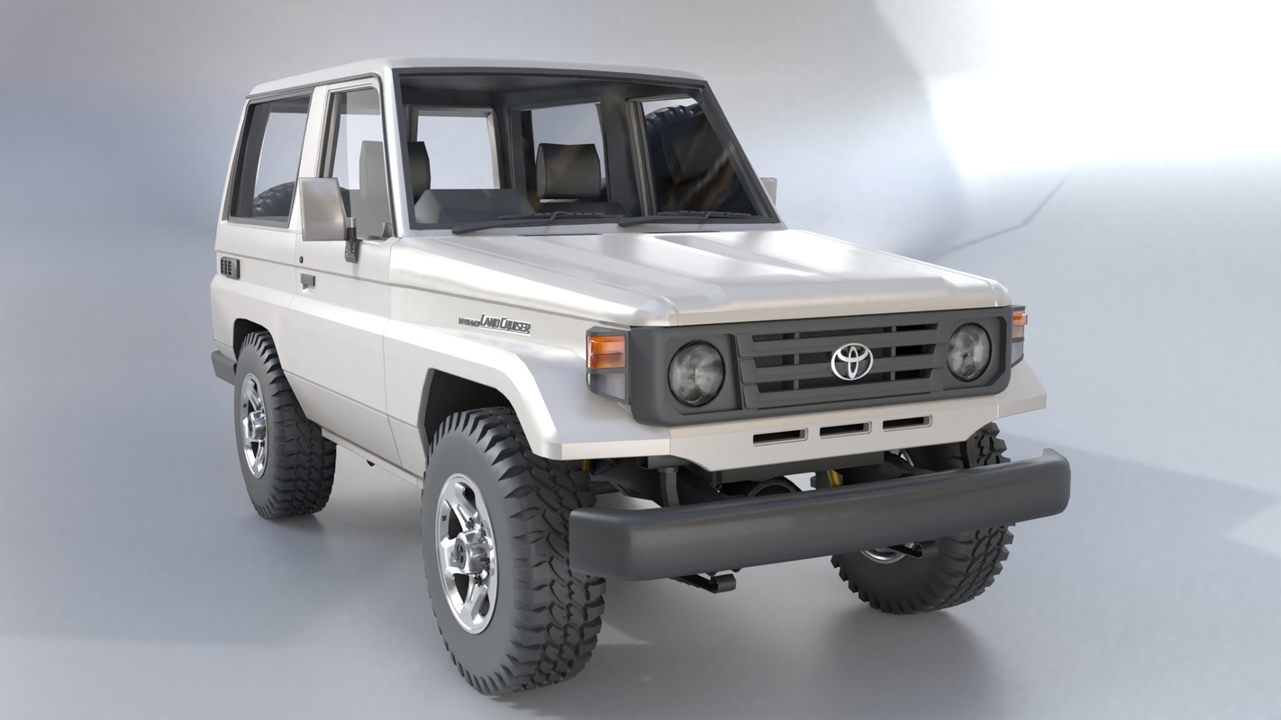 Toyota car 3d model free download