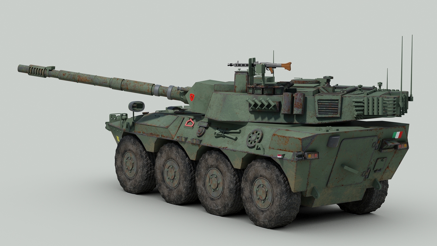Italian Centauro II wheeled tank destroyer [6048 x 4032] : MilitaryPorn