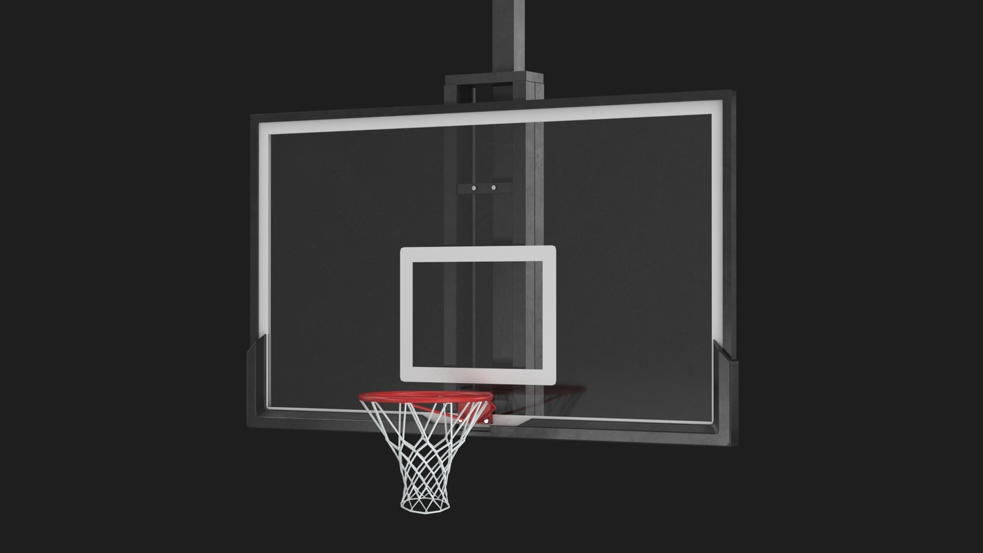 Realistic basketball hoops ceiling 3D model TurboSquid 1446131