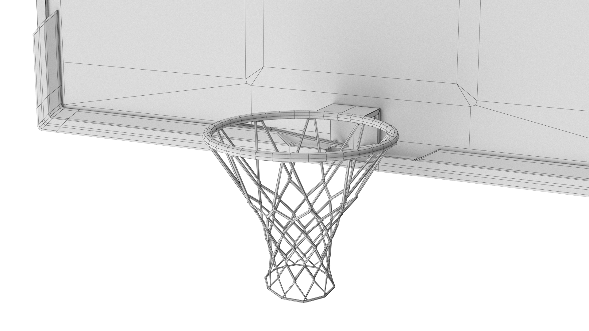 Realistic basketball hoops ceiling 3D model TurboSquid 1446131