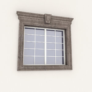 3D window frame