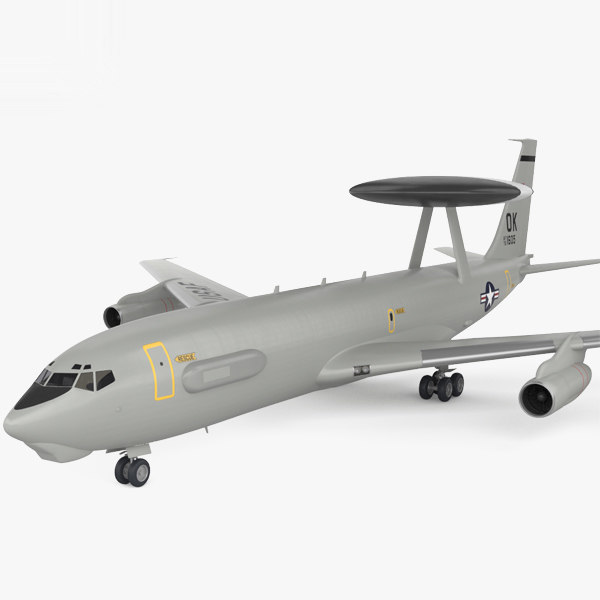 Modelo 3d Boeing E 3 Sentry Turbosquid