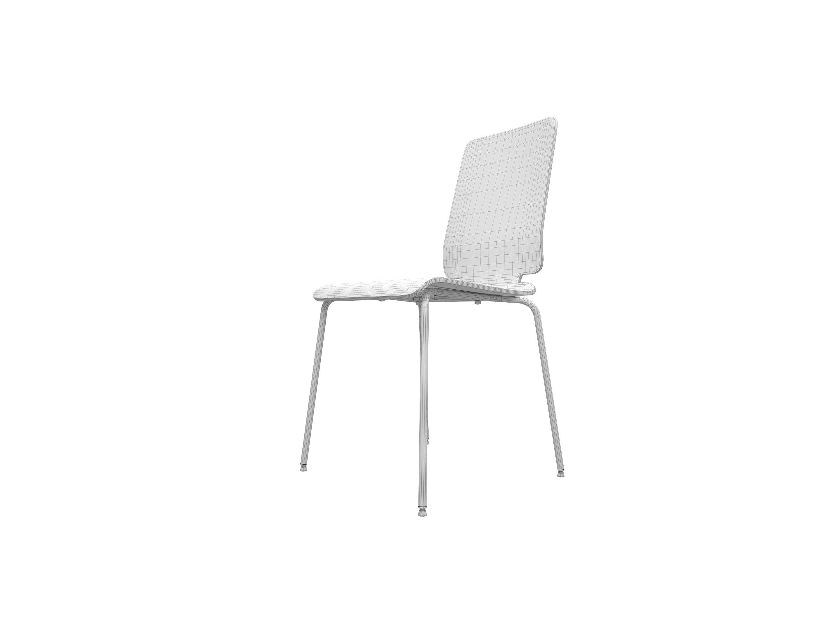 3d model ikea gilbert chair