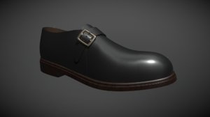 3D monk shoe