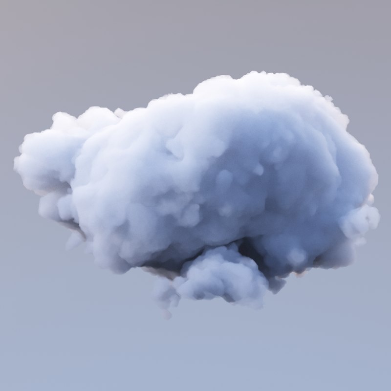 Cloud 12 3D model TurboSquid 1446737