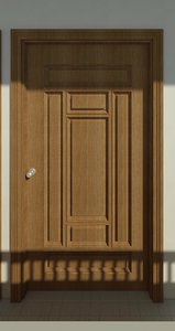 Wooden door