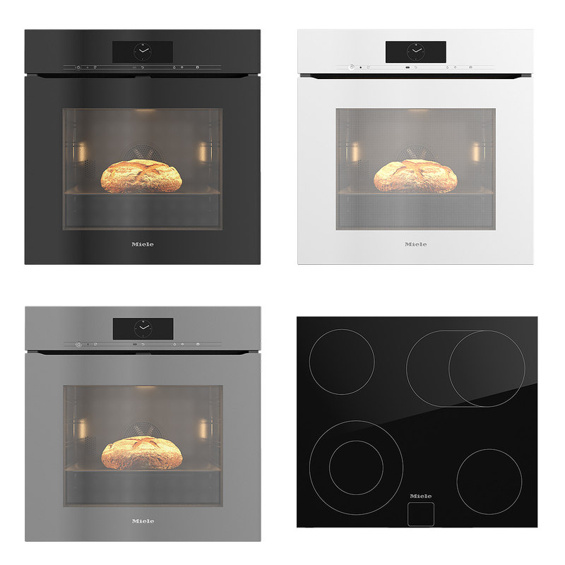 Miele h7860bpx oven bread 3D model TurboSquid 1446706