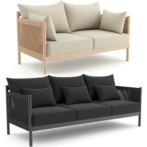 braid sofa norm architects 3D model