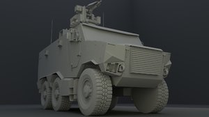 3D griffon french army model