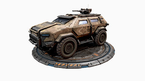 vehicle - 3D model
