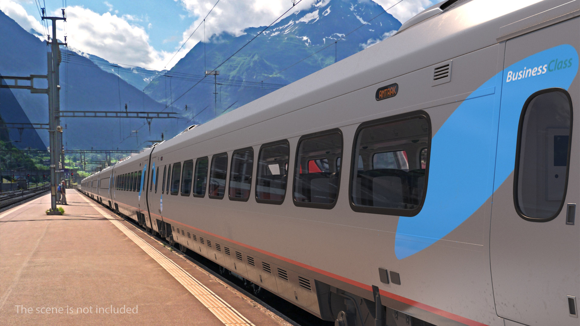 3D acela express business class model - TurboSquid 1447323