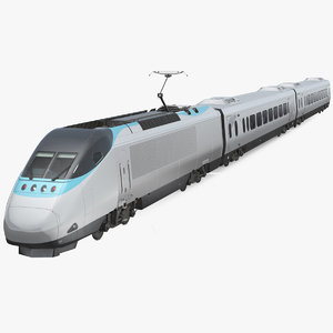 express train generic 3D model