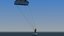3D kite surfer