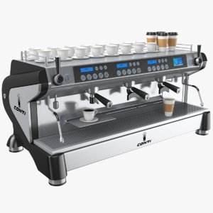 real espresso coffee maker model