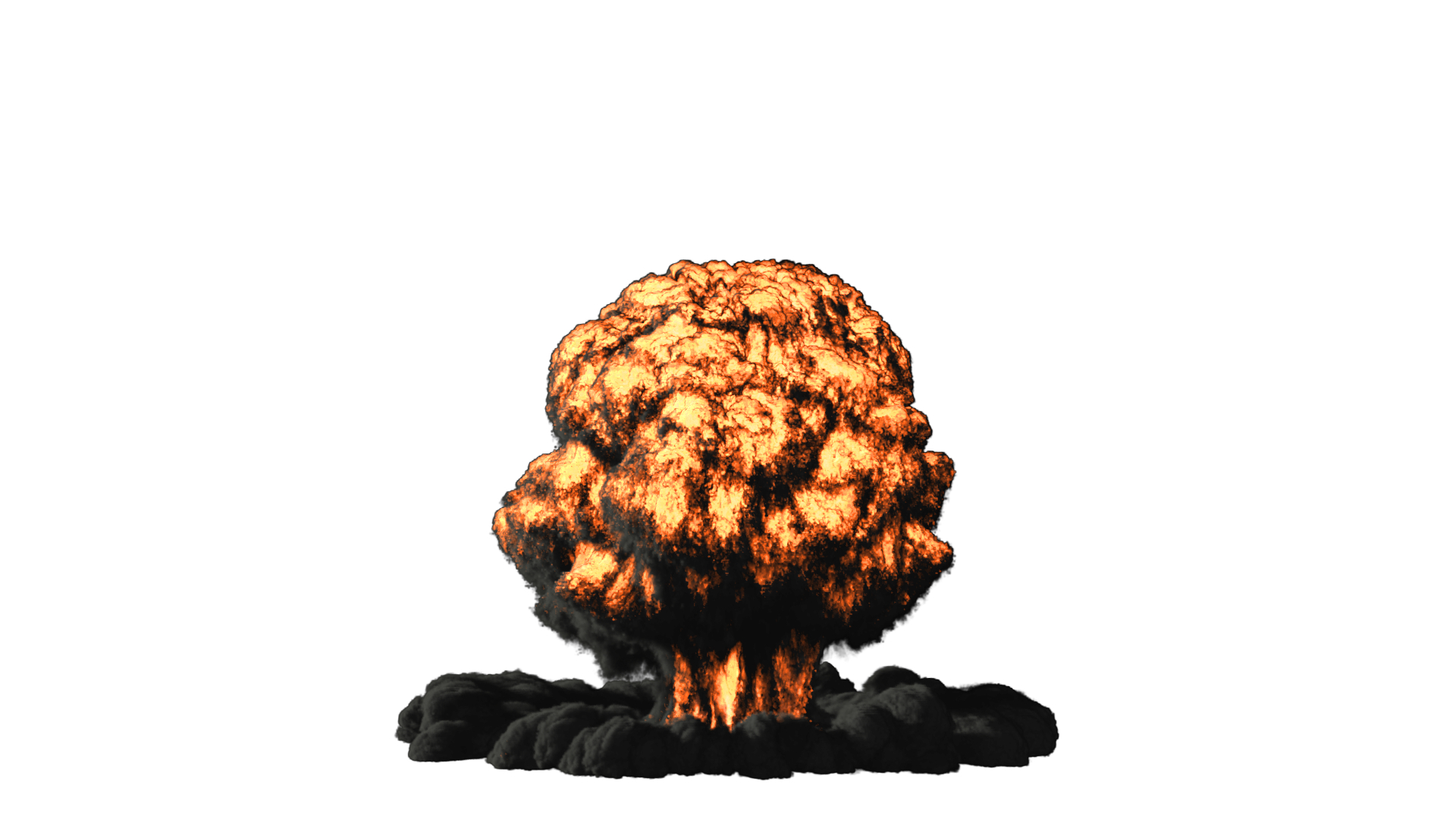 Nuke explosion 3D - TurboSquid 1447462