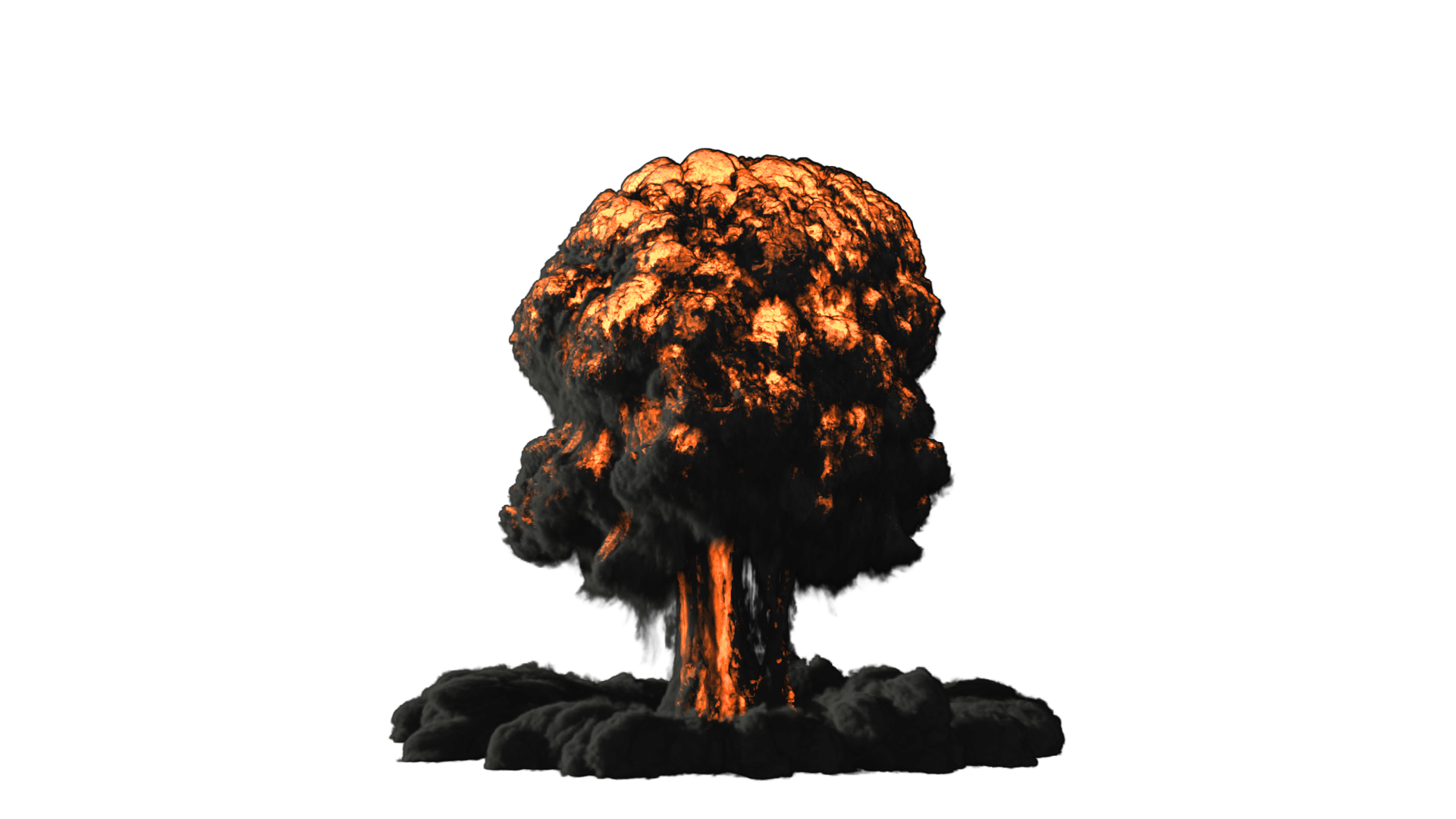 Nuke explosion 3D - TurboSquid 1447462