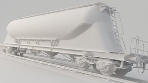 train tank tanker 3D model