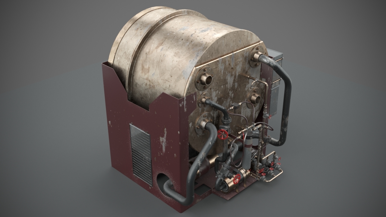 工业设备3d模型