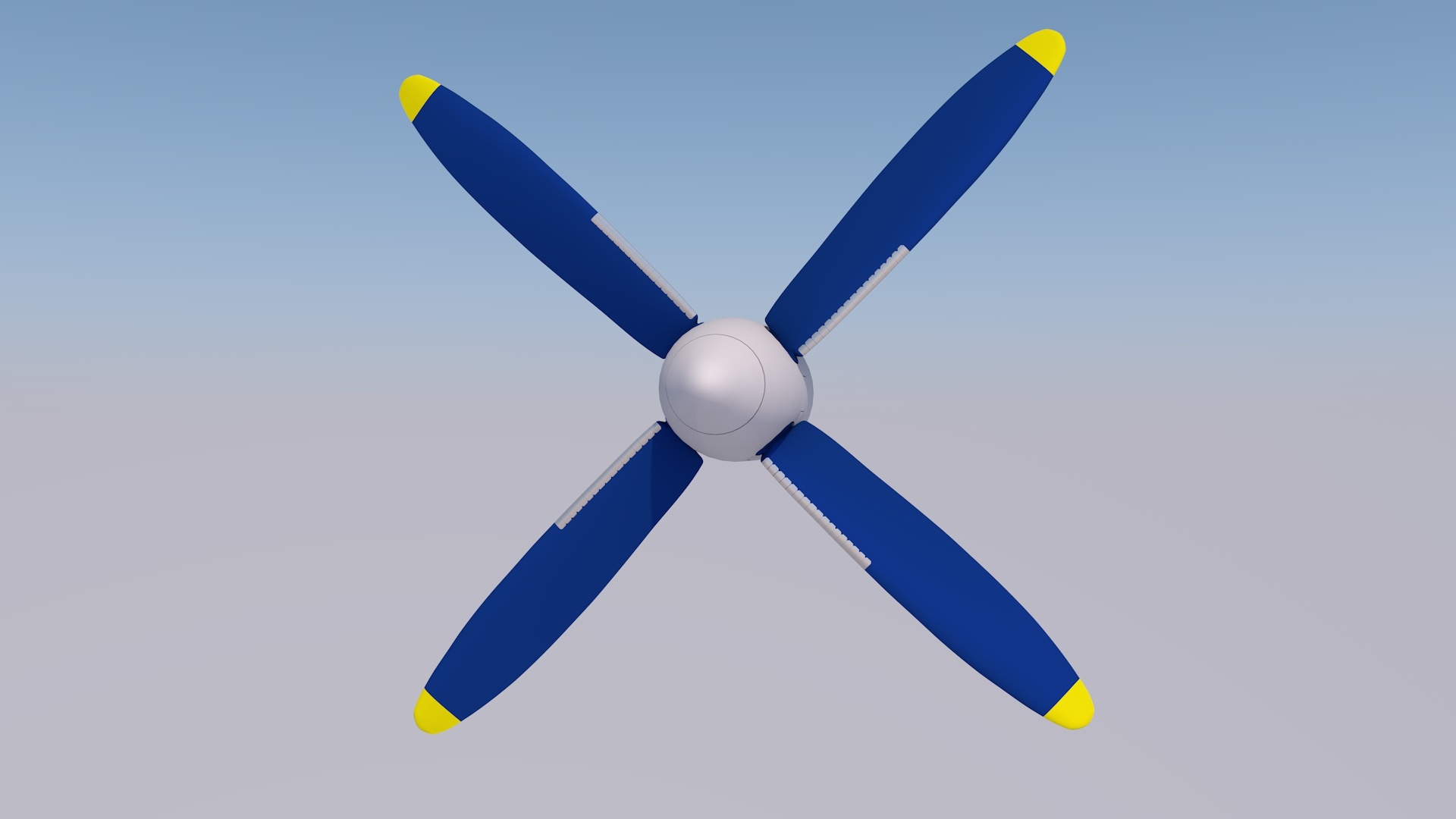 3D airplane propeller TurboSquid 1447527