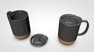 3D coffee mug concept