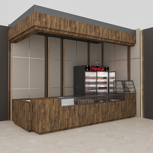 Concession Stand 3D Models for Download TurboSquid
