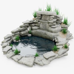 rock water 3D model