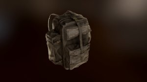 backpack tactical 3D model