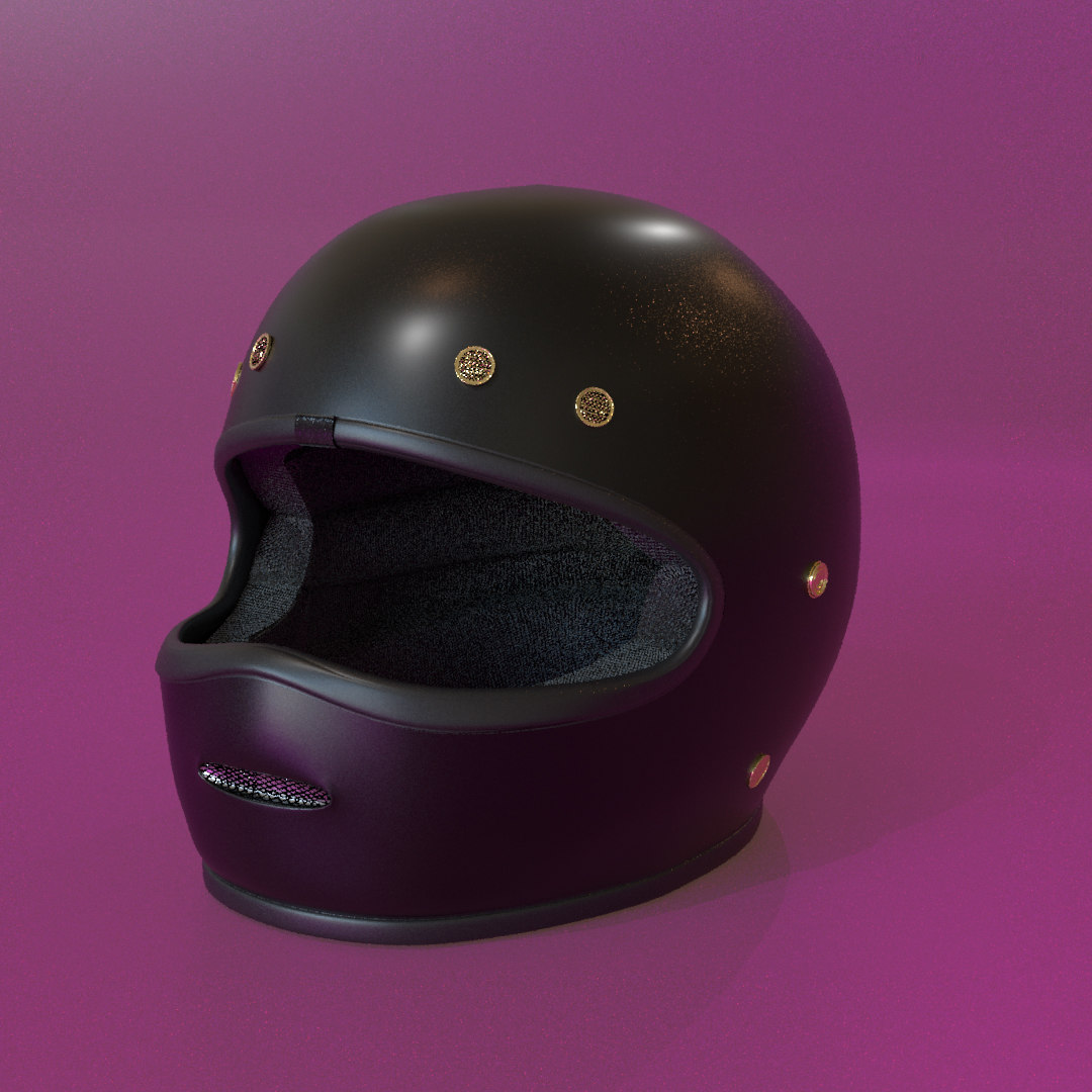 Motorcycle helmet 3D model - TurboSquid 1447856