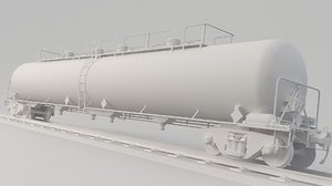 train tank tanker 3D