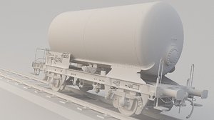 train tank tanker 3D