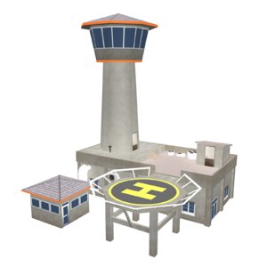 air traffic control tower model