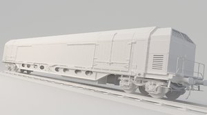 3D container train model