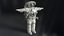 astronaut cosmonaut human obj