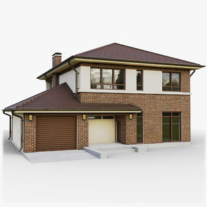gameready cottage 4 3D model