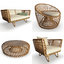 nest rattan furniture set model