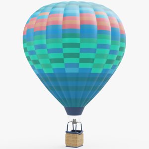 hot air balloon model