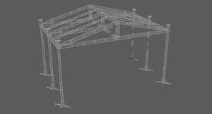 3D prolyte st 18x14 roof model