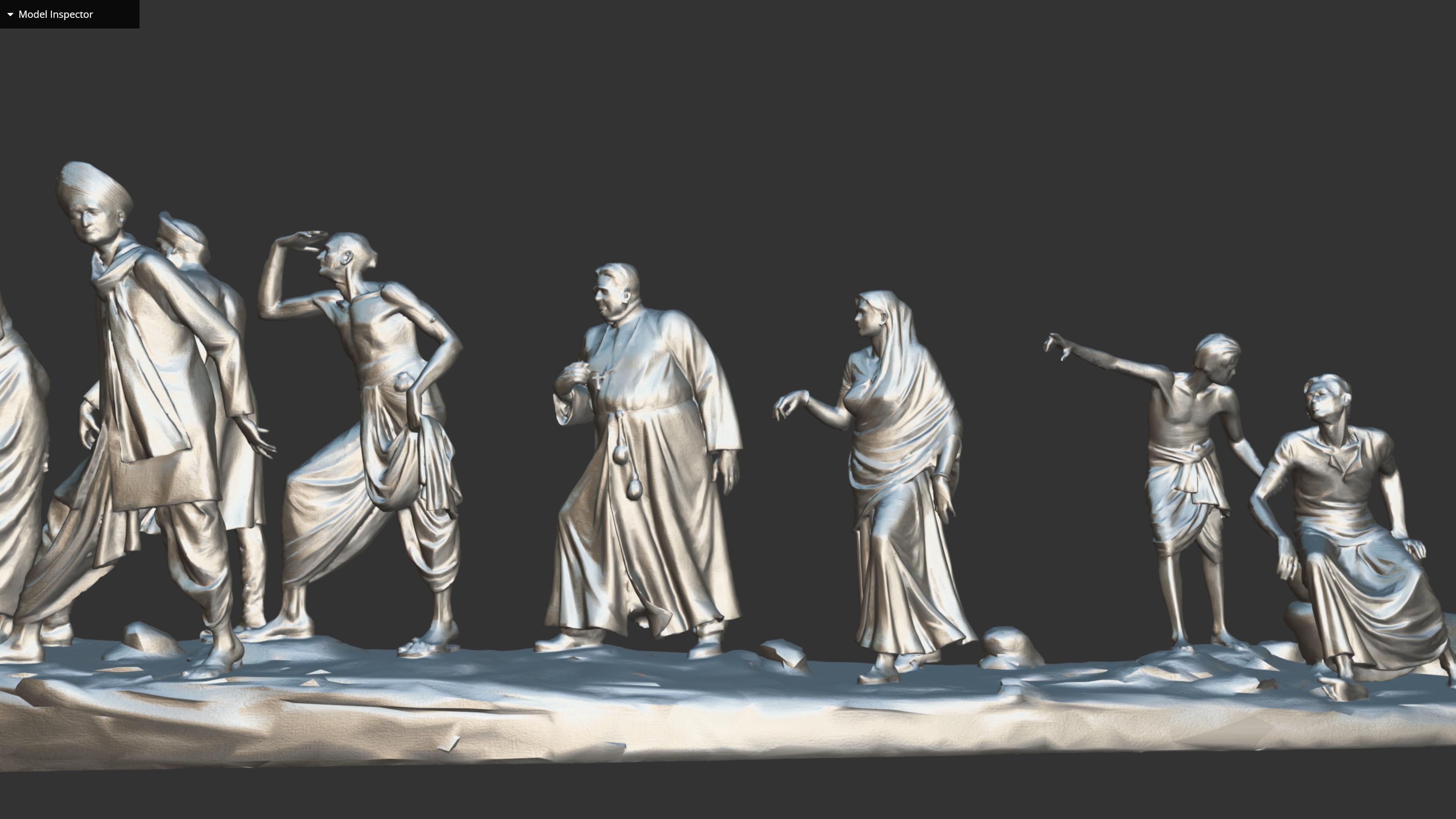 甘地盐三月3d模型