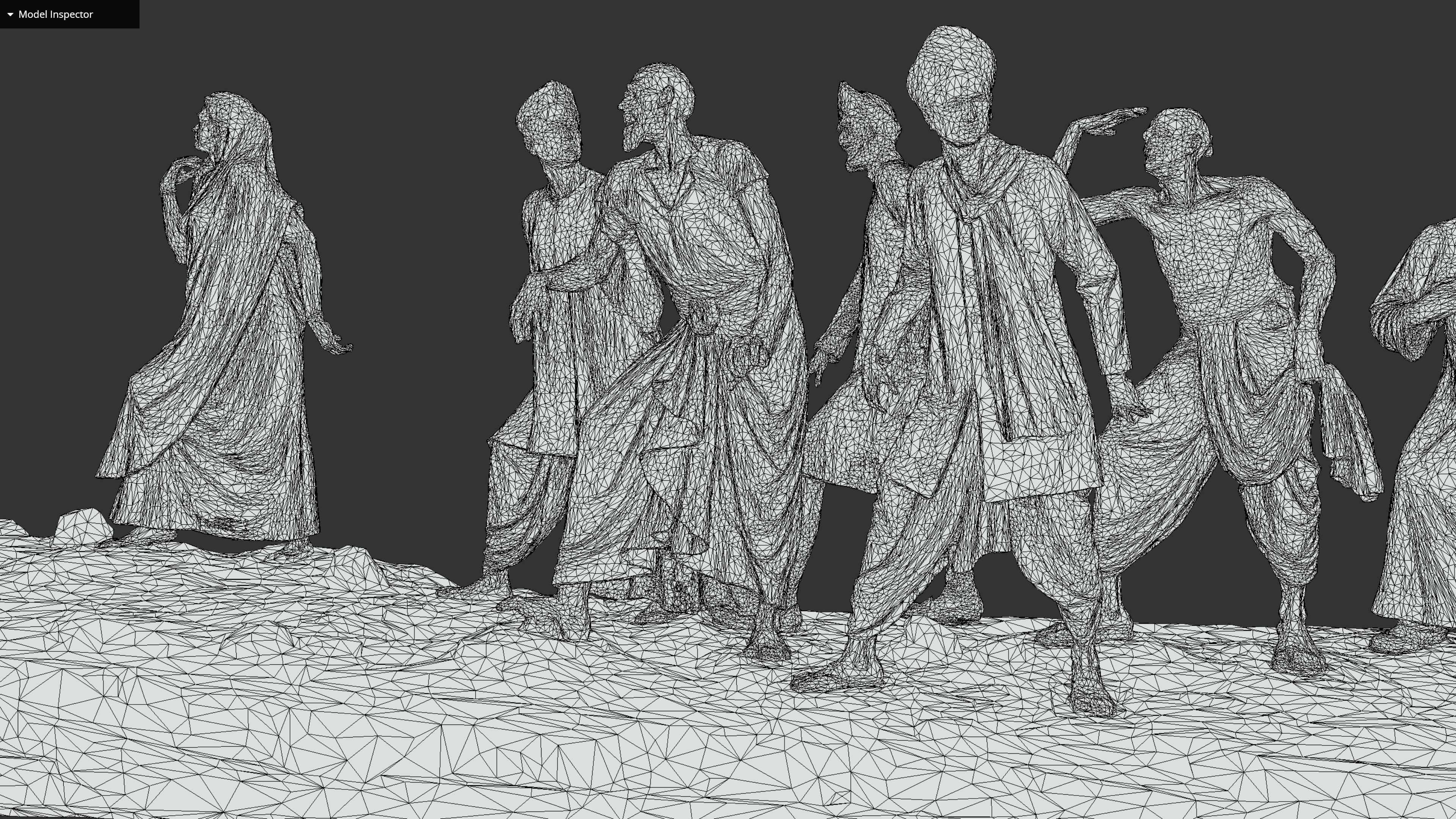 甘地盐三月3d模型