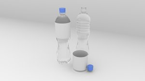 water bottle 3D